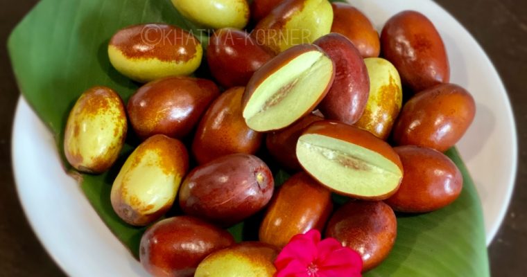 FRESH JUJUBE – SWEET & CRUNCHY ពុទ្រាផ្អែមស្រួយ