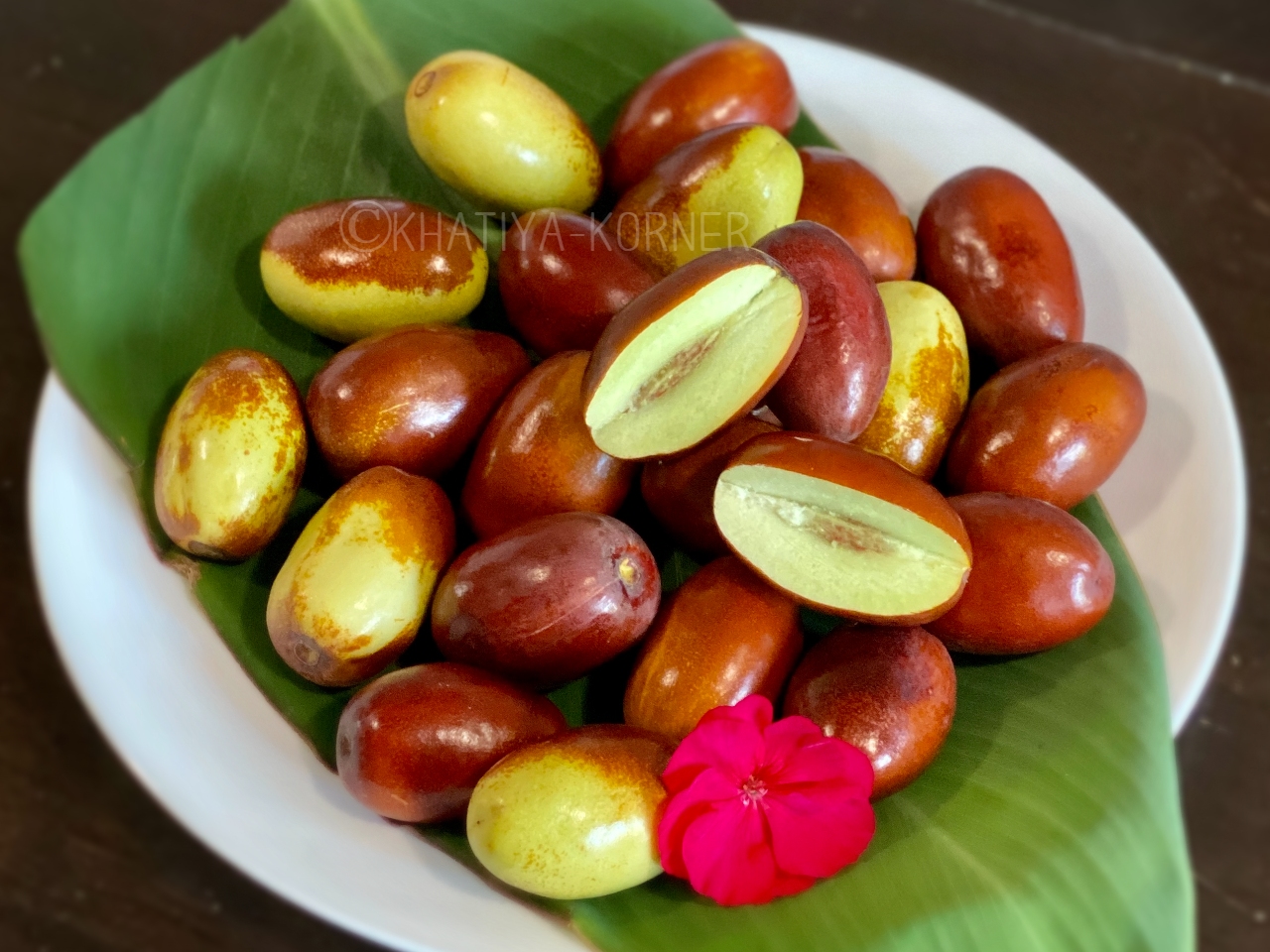 FRESH JUJUBE – SWEET & CRUNCHY ពុទ្រាផ្អែមស្រួយ